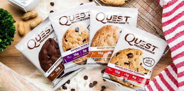 Новые протеиновые печенья Quest Cookie