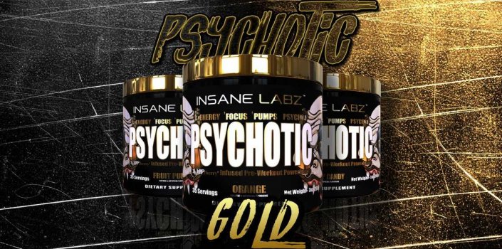 Psychotic Gold - новая версия топового предтрена Insane Labz