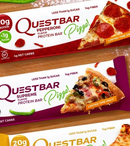 Протеиновые батончики со вкусами пиццы от Quest Nutrition