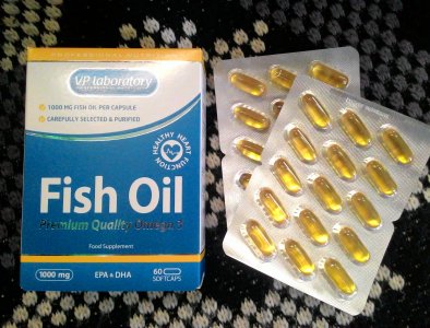 Наиболее оптимальный по соотношению цена-качество рыбий жир Fish Oil от VP Laboratories