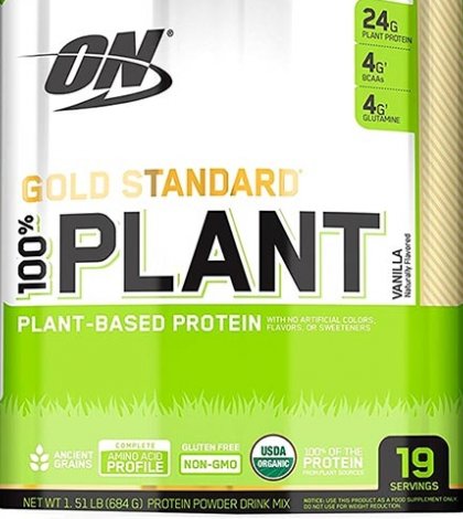 Новинка для веганов - Gold Standard Plant Protein от Optimum Nutrition