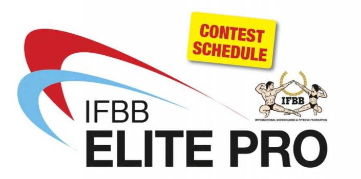 Календарь соревнований IFBB Elite Pro на 2018 год