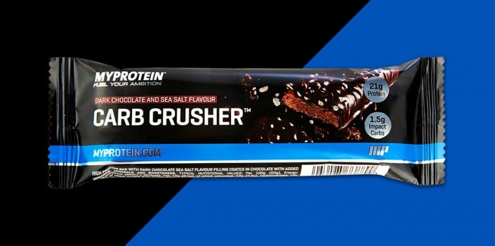Myprotein представляет новые трехслойные батончики Carb Crusher