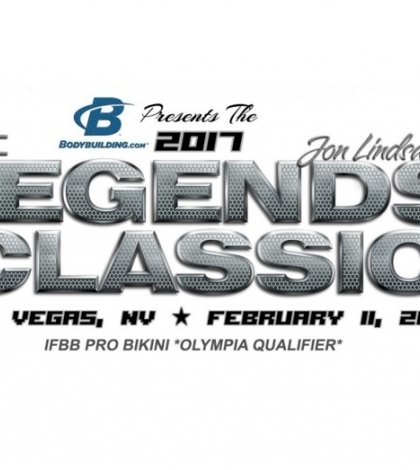IFBB Legends Classic Pro 2017 - анонс