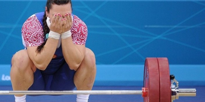 Вся россияйская сборная по тяжелой атлетике отстранена от участия в Олимпийских Играх