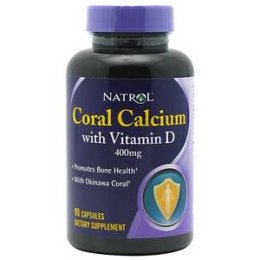 Coral Calcium with Vitamin D 400 mg (90 капс)