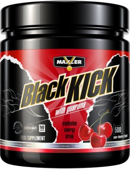 Black Kick with Guarana can (500 гр)