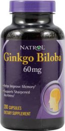 Ginkgo Biloba 60mg (200 капс)