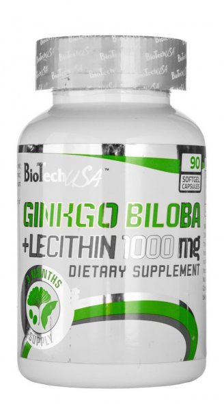 Ginkgo Biloba+Lecitin 1000 mg (90 капс)