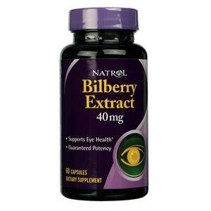Bilberry Extract 40 mg (60 капс)