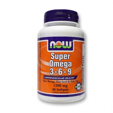 Super Omega 3-6-9 1200 mg (90 капс)