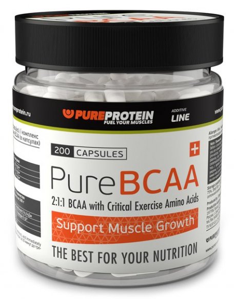 Pure BCAA (200 капс)