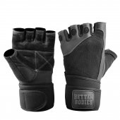 Перчатки Better Bodies Pro Wristwrap Gloves (Черный)