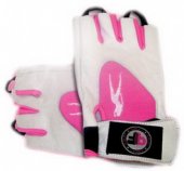 Перчатки Lady 1 (Бело-розовый)