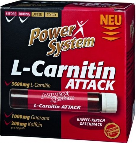 L-Carnitin Attack 3600 (1 амп х 25 мл)