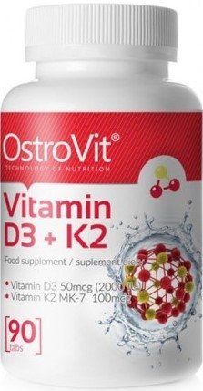 Vitamin D3 + K2 (90 таб)
