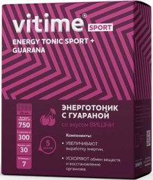 Vitme Energy Tonic Sport + Guarana (5 амп х 25 мл)