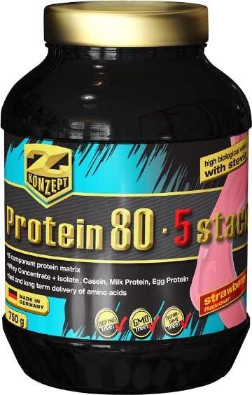 Protein 80 5 stack (750 гр)