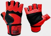 Toro Unisex Workout Gloves Leather Dura Body (Красный)