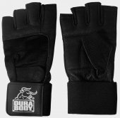 Grand Victory Womens Workout Gloves Leather Dura Body (Черный)