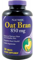 Oat Bran Fiber 850 mg (360 таб)