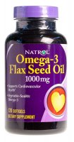 Omega 3 Flaxseed Oil 1000 mg (120 гел. капс.)