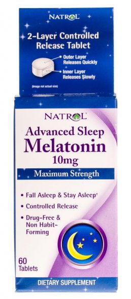 Melatonin Advanced Sleep 10mg (60 таб)