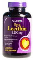 Soya Lecithin 1200mg (120 гел капс)