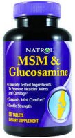 MSM & Glucosamine Double Strength (90 таб)