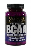 Ultimate Nutrition BCAA 500mg (120 капс)
