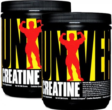 Creatine Powder, 2 банки (400 гр)