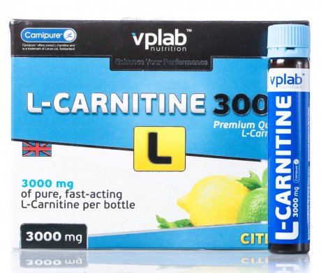 L-Carnitine 3000 amp (7 амп х 25 мл)