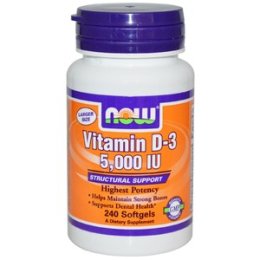 Vitamin D-3 5000 IU (240 гел капс)