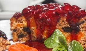 Пирог с сухофруктами