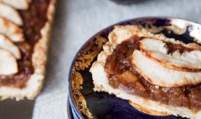 Тарт с яблоками