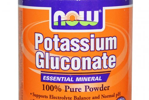Калий в наиболее бологически доступной форме Potassium Gluconate от NOW