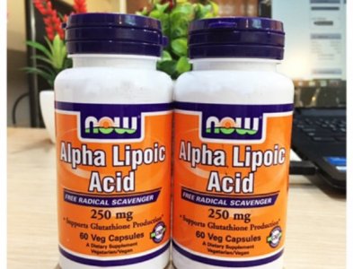 Альфа-липоевая кислота от NOW - антиокидант для укрепления здоровья и повышения эффективности тренинга