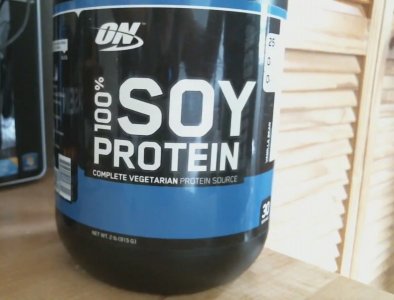 Соевый протеин 100% Soy Protein от Optimum Nutrition - полезный источник белка для вегетарианцев и не только!