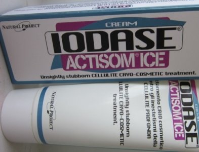 Охлаждающий крем против целлюлита Iodase Actisom Ice