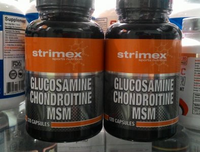 Хондропротектор Glucosamine-Chondroitine-MSM от Strimex